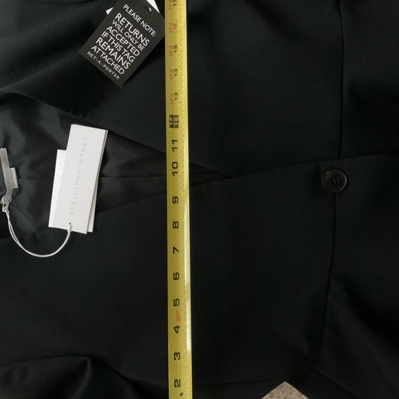 NEW Stella McCartney Mid Weight Peplum Wool Blazer - Picture 6 of 6